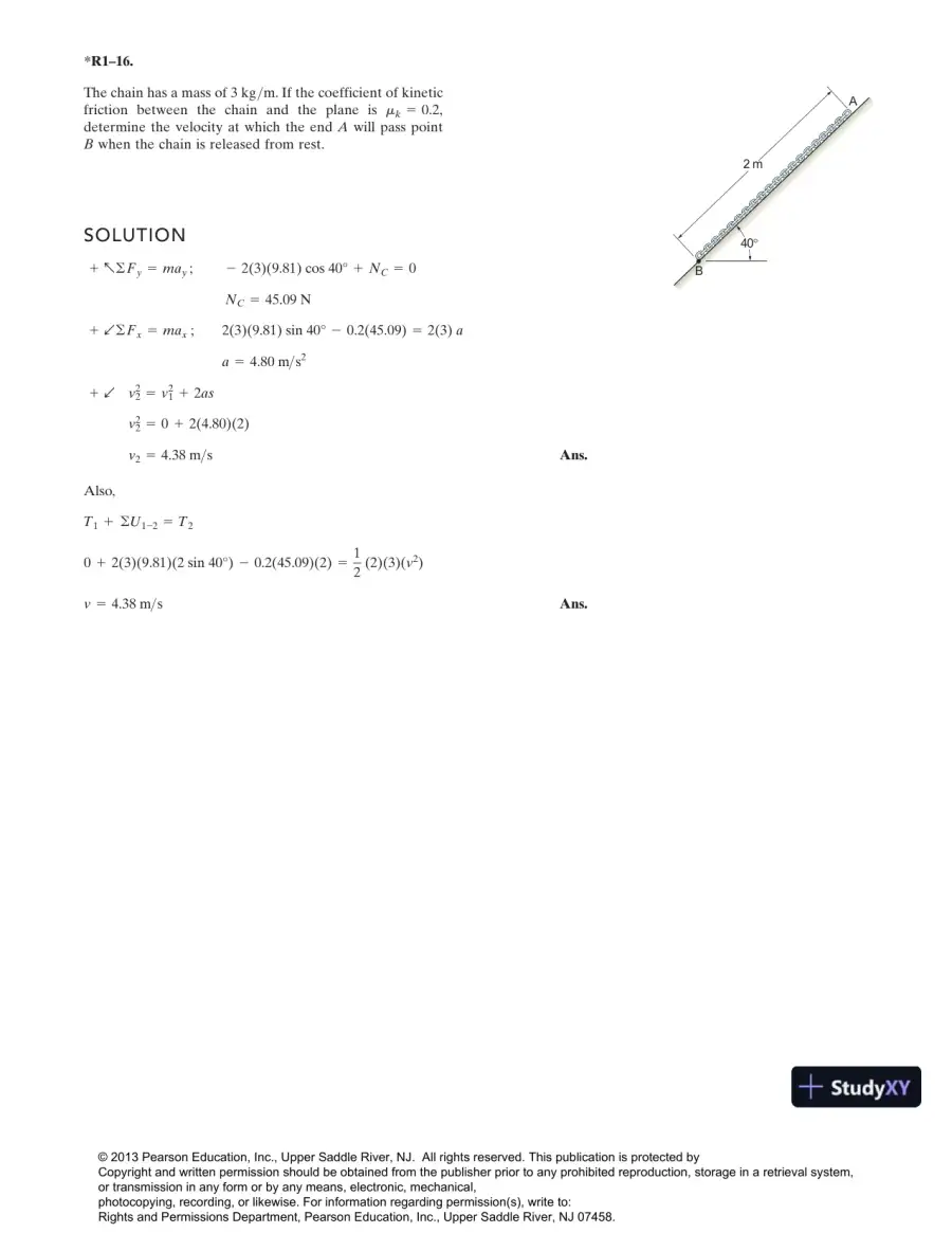 Solution Manual for Engineering Mechanics Dynamics, 13th Edition, page 17