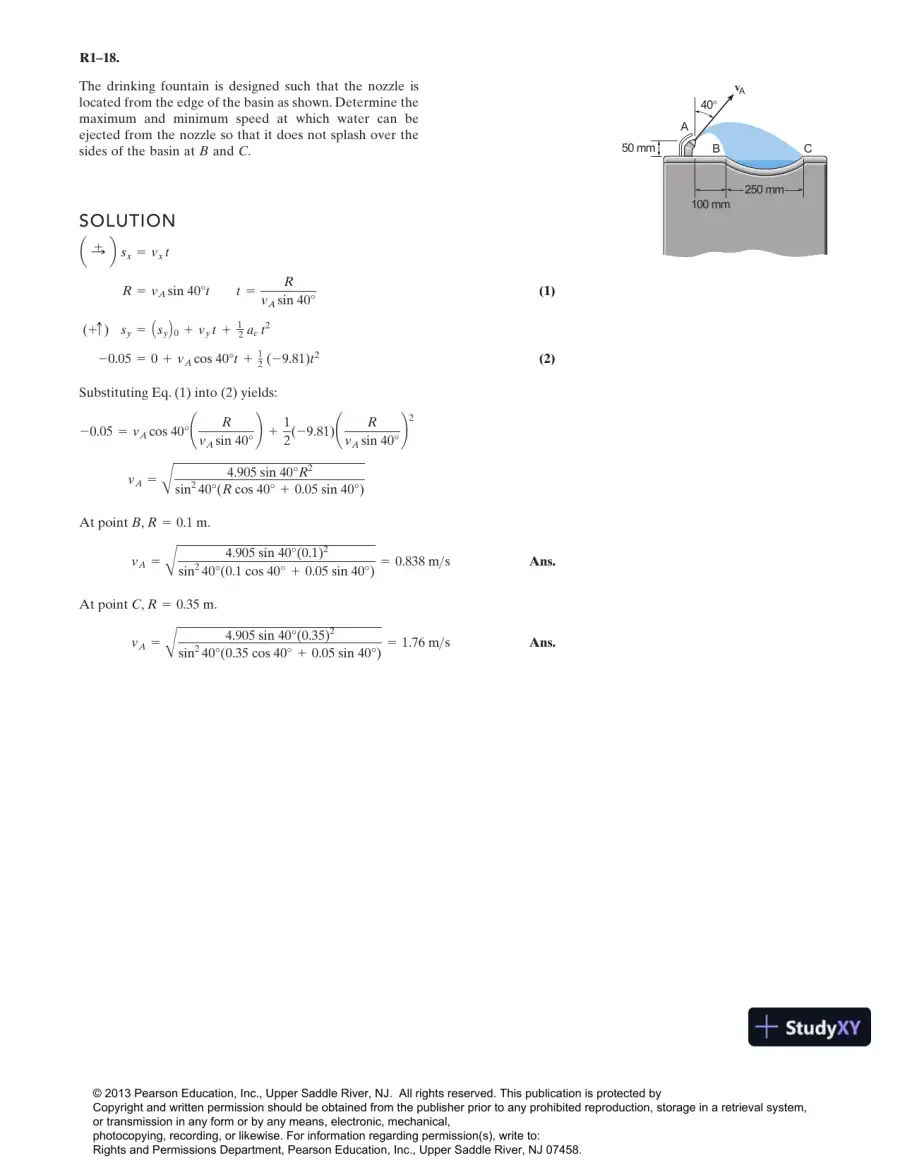 Solution Manual for Engineering Mechanics Dynamics, 13th Edition, page 19