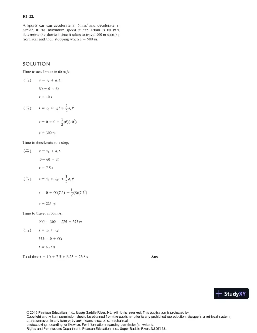 Solution Manual for Engineering Mechanics Dynamics, 13th Edition, page 23