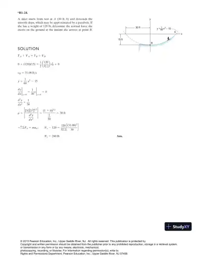 Solution Manual for Engineering Mechanics Dynamics, 13th Edition - Page 25 preview image