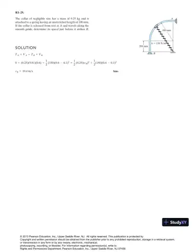 Solution Manual for Engineering Mechanics Dynamics, 13th Edition - Page 30 preview image