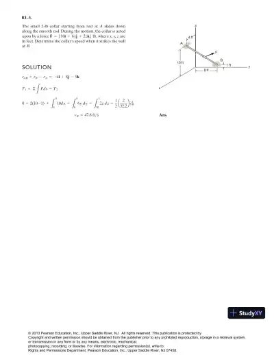 Solution Manual for Engineering Mechanics Dynamics, 13th Edition - Page 4 preview image