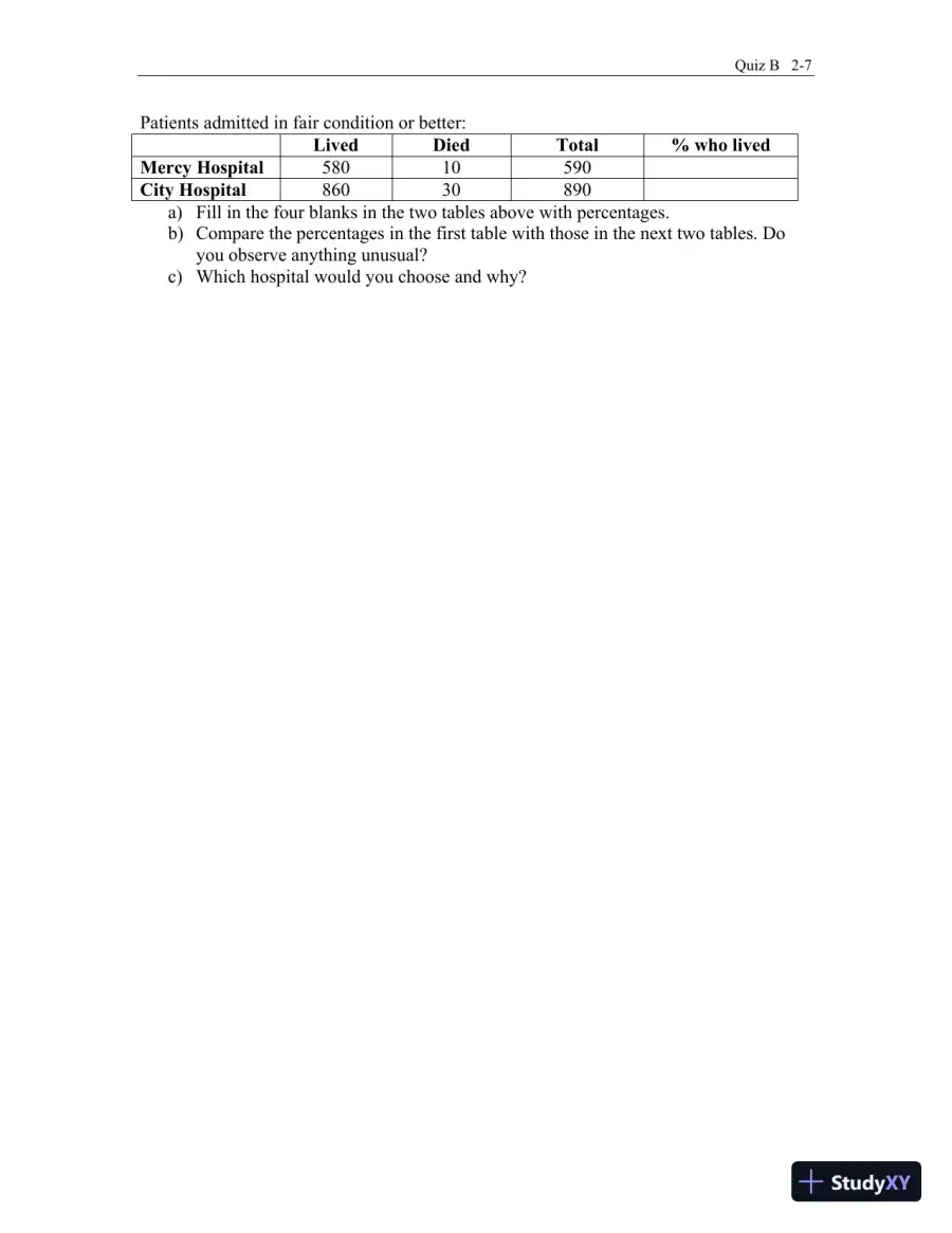 Test Bank for Business Statistics: A First Course, 3rd Edition, page 31
