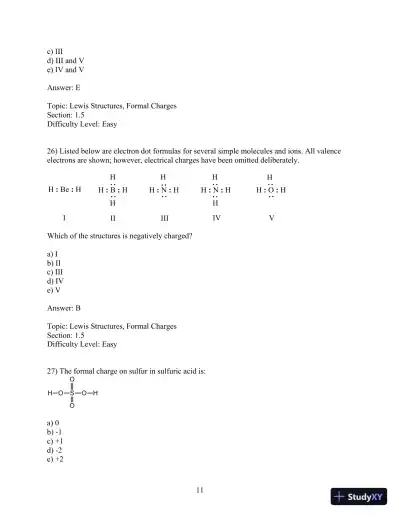 Organic Chemistry 11th Edition Test Bank - Page 12 preview image