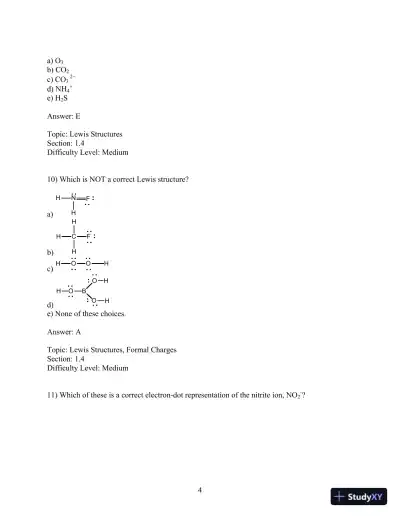 Organic Chemistry 11th Edition Test Bank - Page 5 preview image