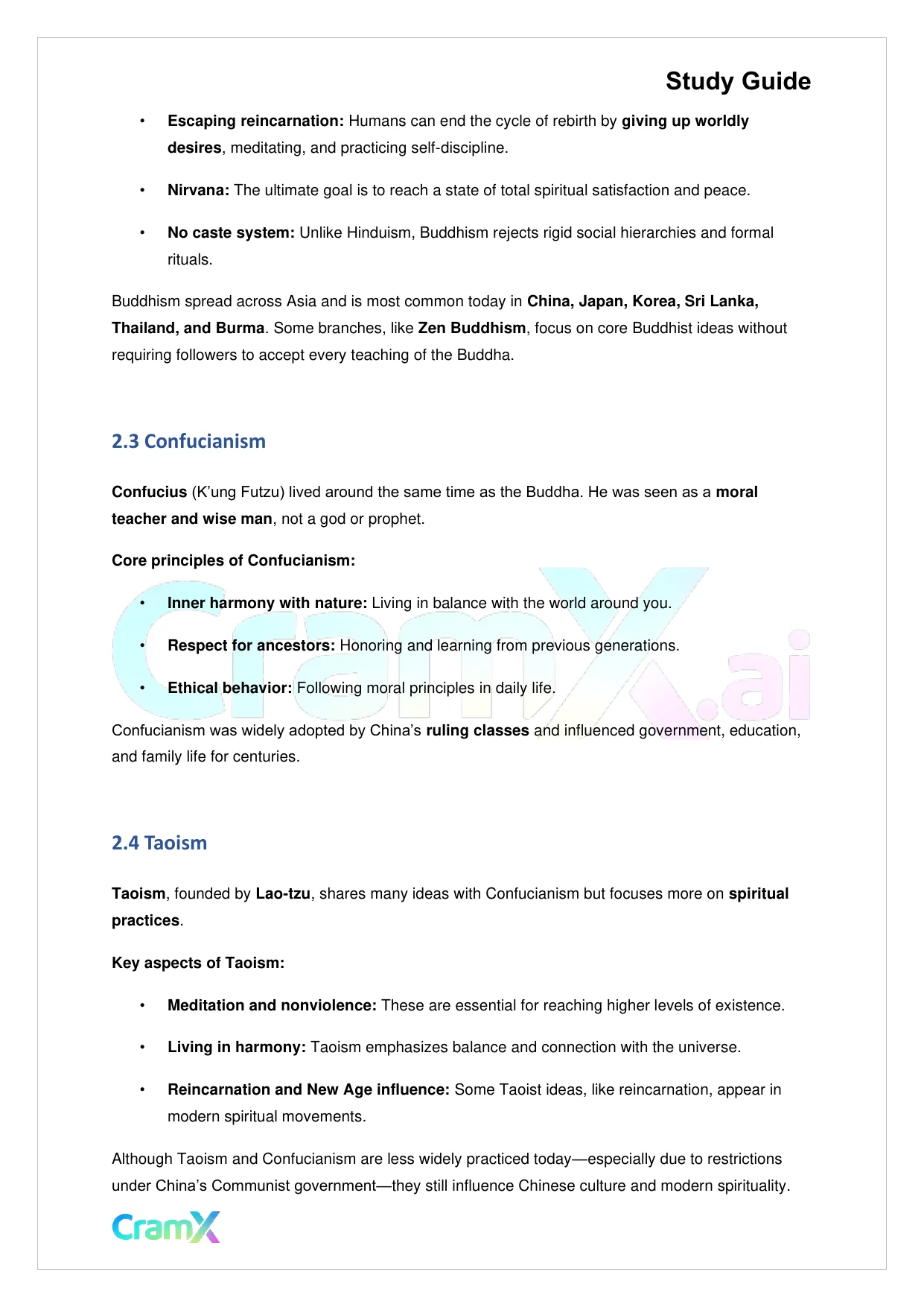 Sociology - Religion - Page 4 preview image