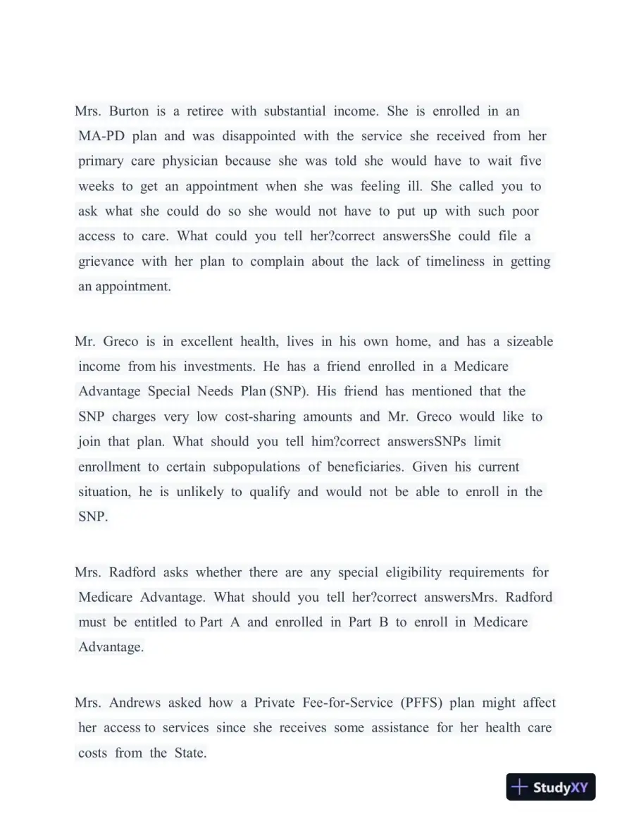 2022-2023 AHIP Final Exam With Answers (249 Solved Questions), page 14