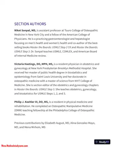 Master the Boards USMLE Step 2 CK (2021) - Page 12 preview image