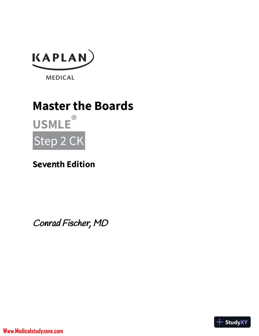 Master the Boards USMLE Step 2 CK (2021), page 3