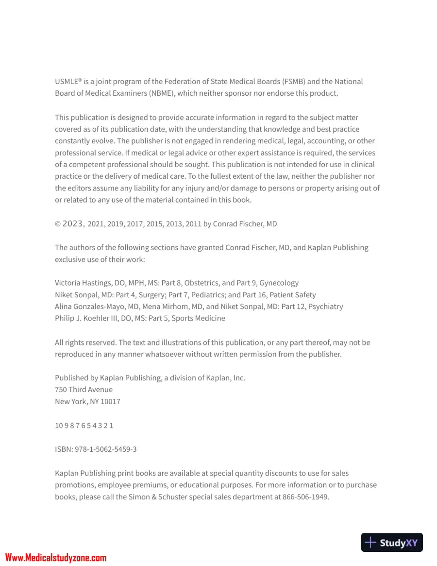 Master the Boards USMLE Step 2 CK (2021), page 6