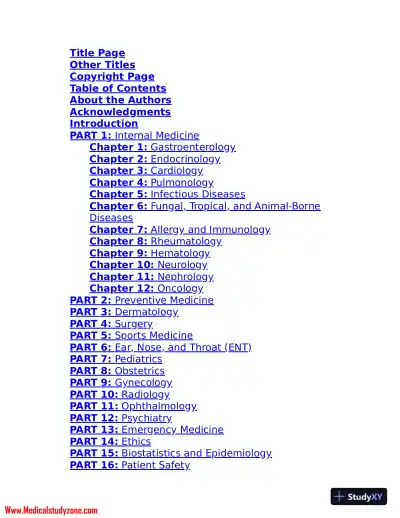 Master the Boards USMLE Step 2 CK (2021) - Page 8 preview image