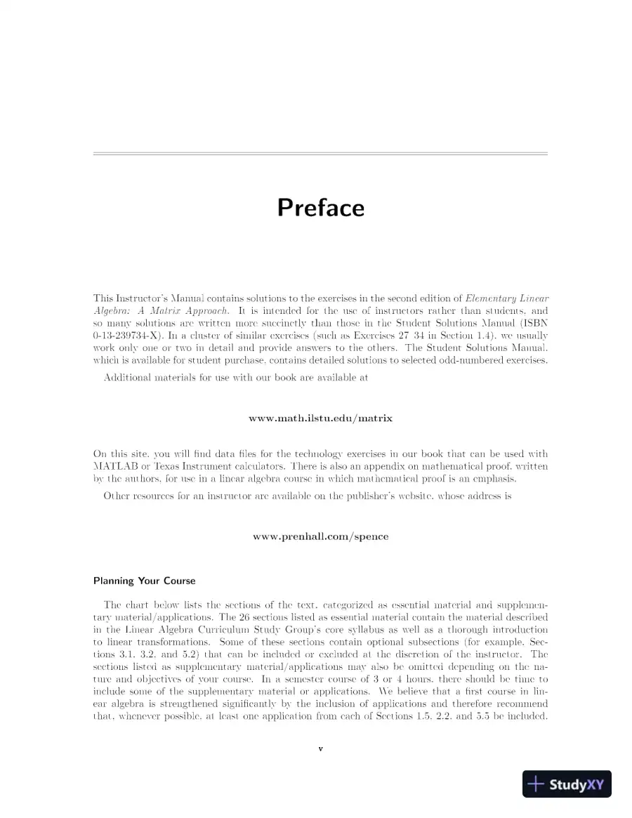 Solution Manual for Elementary Linear Algebra, 2nd Edition, page 6