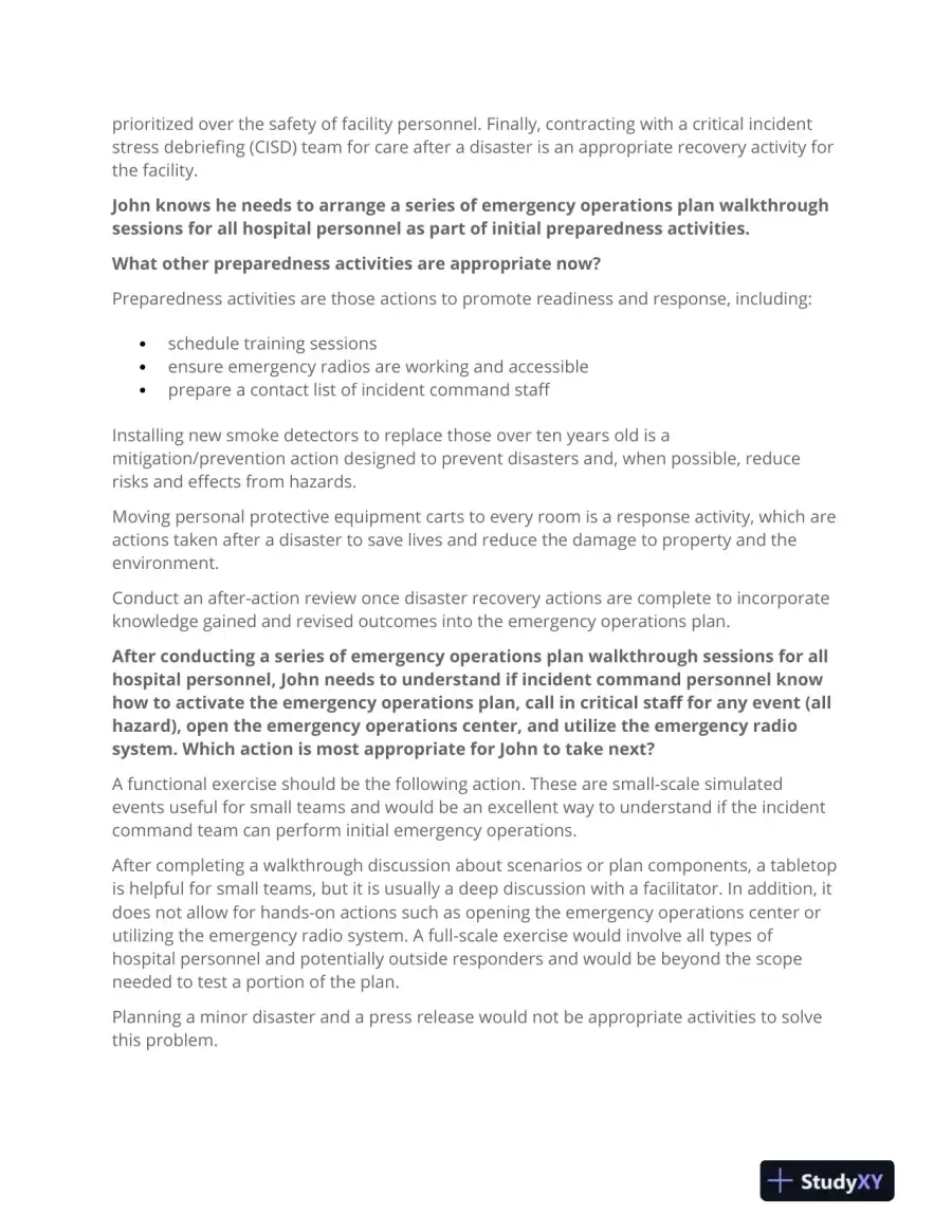 NR442 Community Health Week 6 With Answers (60 Solved Questions), page 10
