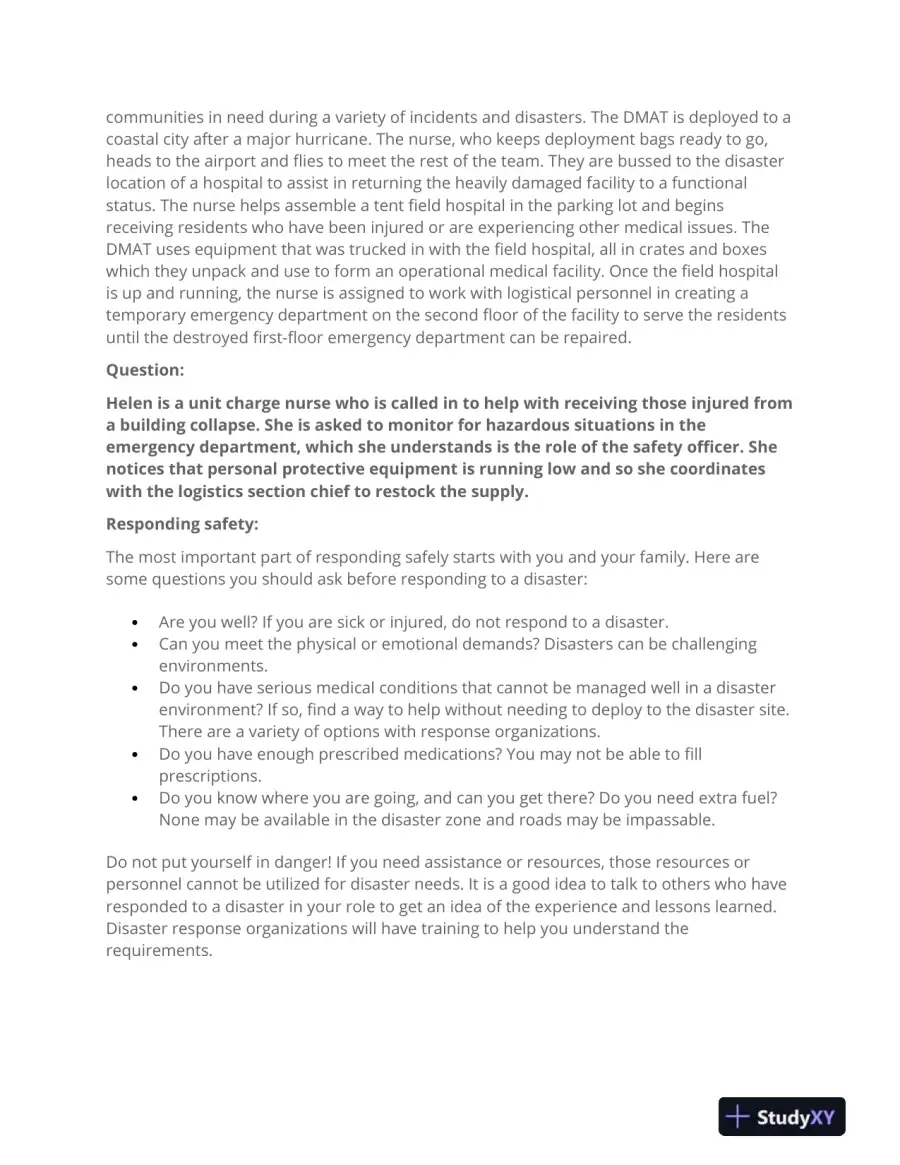 NR442 Community Health Week 6 With Answers (60 Solved Questions), page 15
