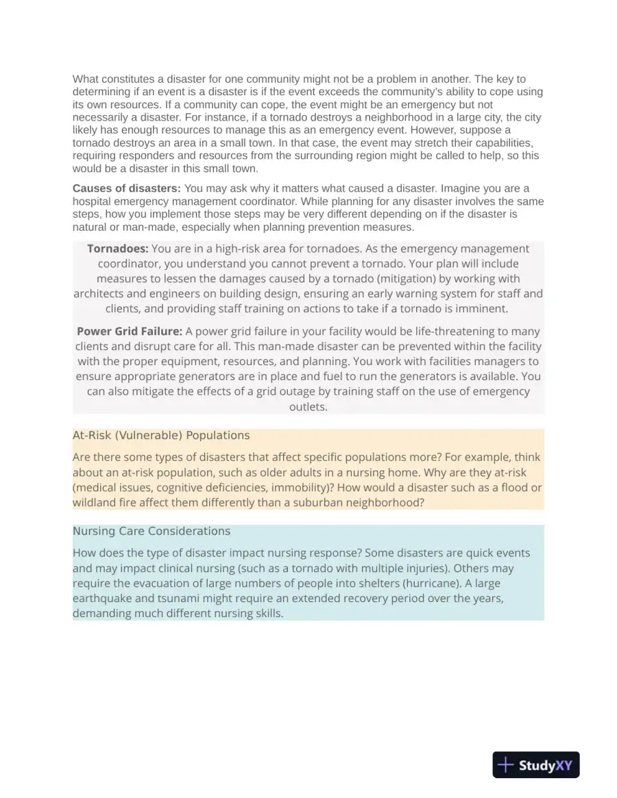 NR442 Community Health Week 6 With Answers (60 Solved Questions), page 3