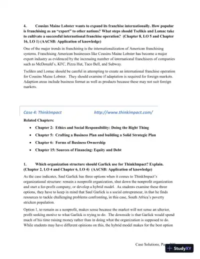 Essentials of Entrepreneurship and Small Business Management, 9th Edition Solution Manual - Page 11 preview image