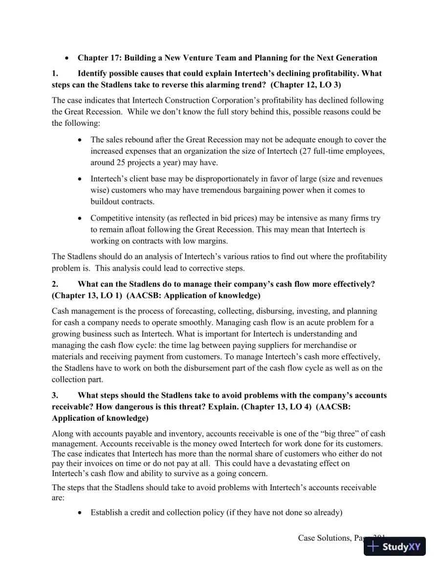 Essentials of Entrepreneurship and Small Business Management, 9th Edition Solution Manual, page 13