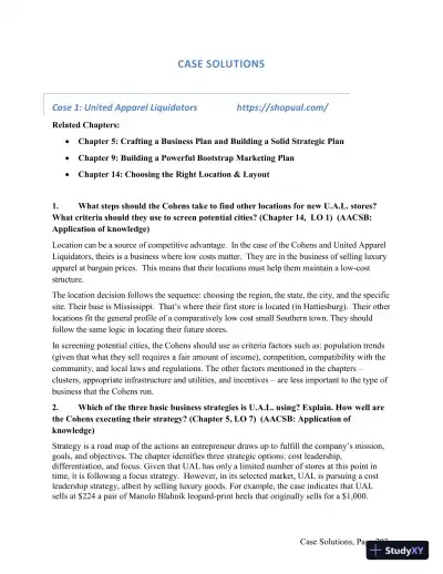 Essentials of Entrepreneurship and Small Business Management, 9th Edition Solution Manual - Page 5 preview image