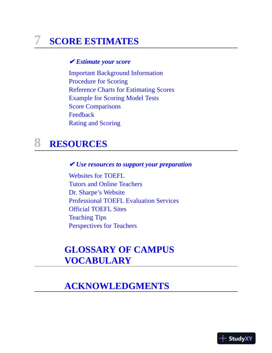 TOEFL iBT Premium with 8 Online Practice Tests + Online Audio, Eighteenth Edition (2024), page 10