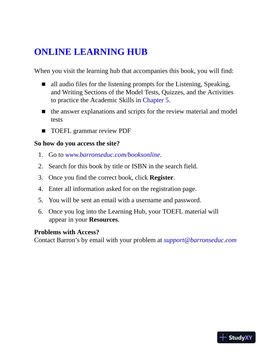 TOEFL iBT Premium with 8 Online Practice Tests + Online Audio, Eighteenth Edition (2024), page 11