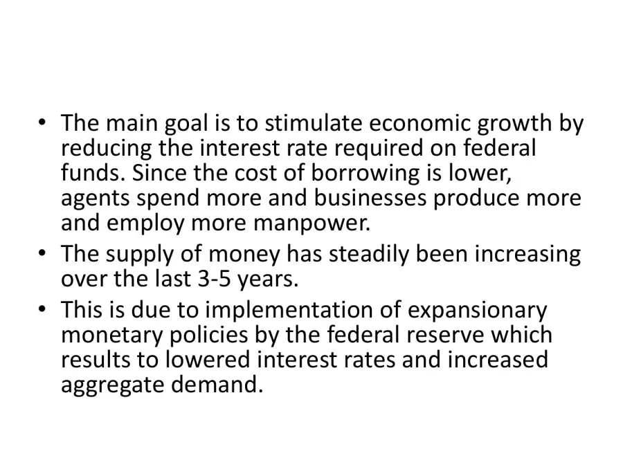 Direction Of Monetary Policies, page 2