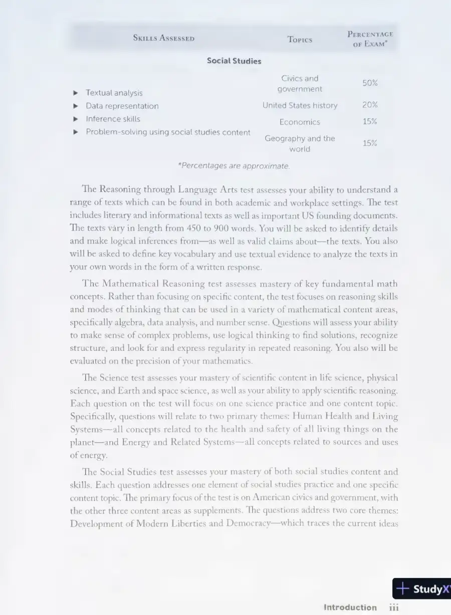 GED Reasoning Through Language Arts Study Guide: Comprehensive Review with Practice Test (2020), page 12