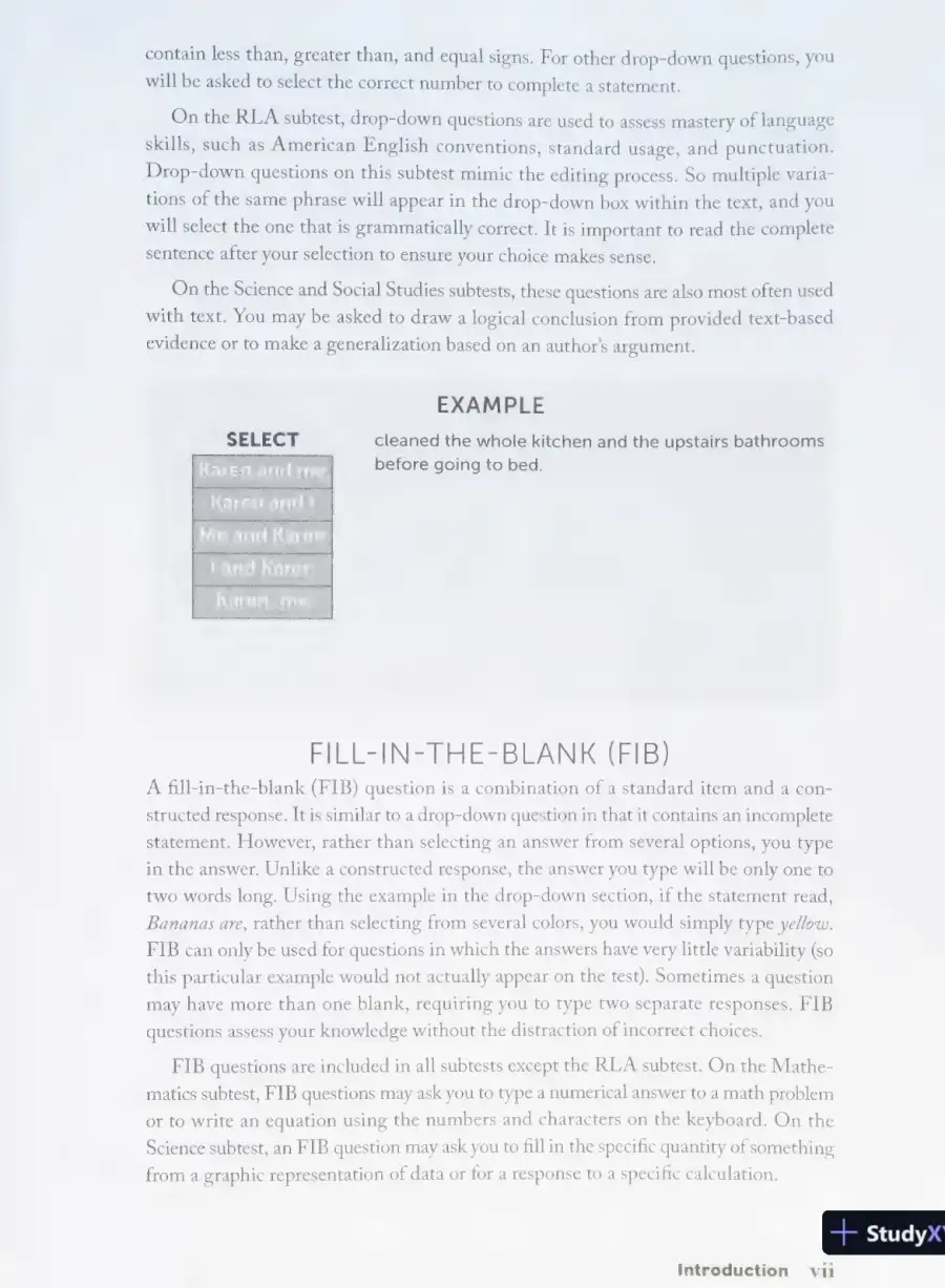 GED Reasoning Through Language Arts Study Guide: Comprehensive Review with Practice Test (2020), page 16