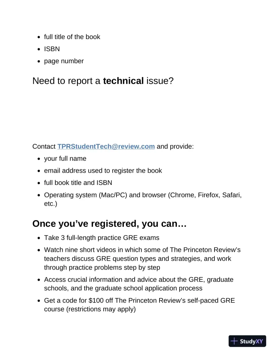 Princeton Review GRE Prep, 2023: 5 Practice Tests + Review and Techniques (2022), page 11
