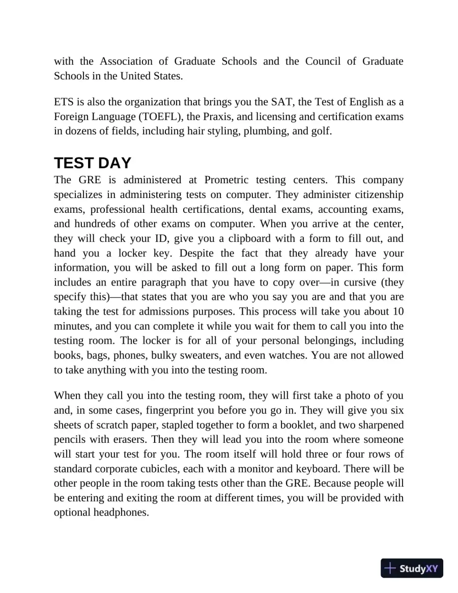 Princeton Review GRE Prep, 2023: 5 Practice Tests + Review and Techniques (2022), page 22