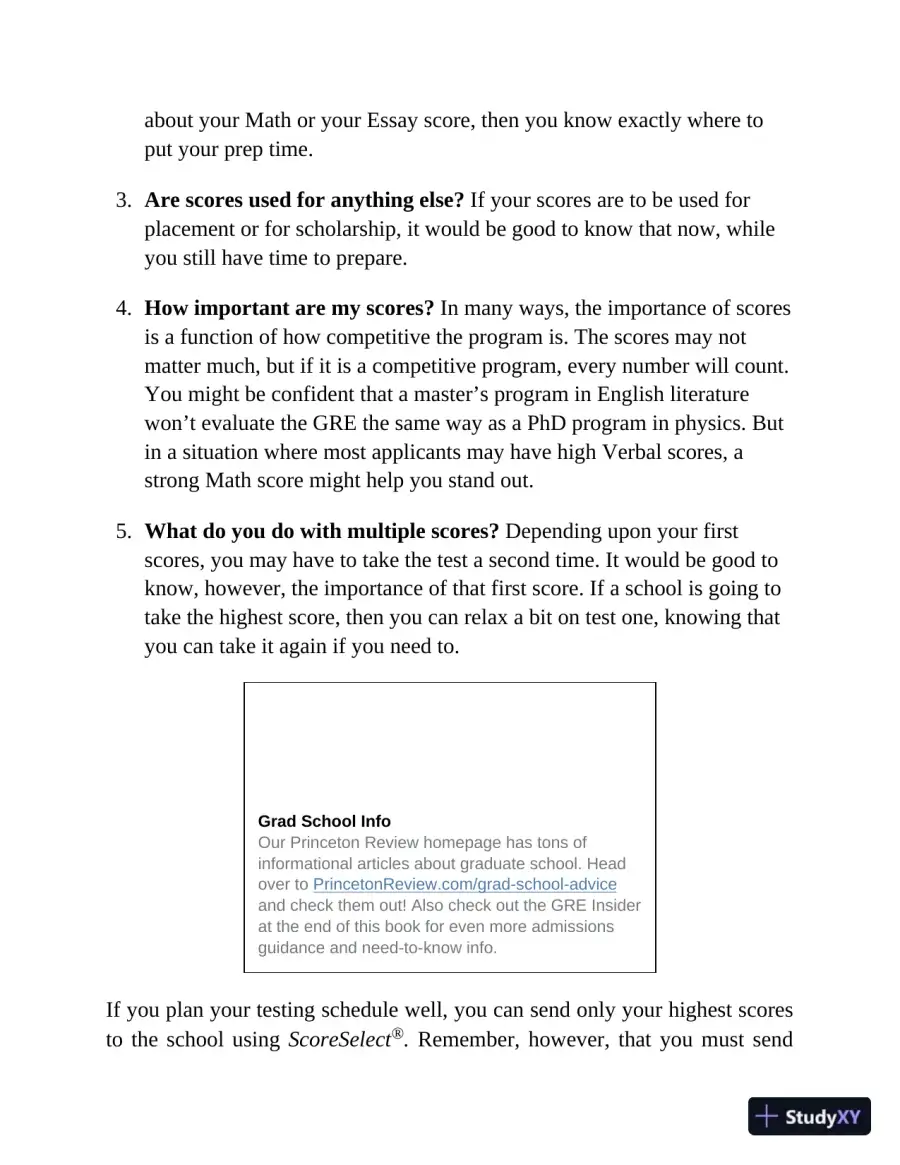 Princeton Review GRE Prep, 2023: 5 Practice Tests + Review and Techniques (2022), page 31