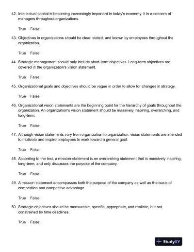 Strategic Management : Creating Competitive Advantages 4th Canadian Edition Test Bank - Page 10 preview image