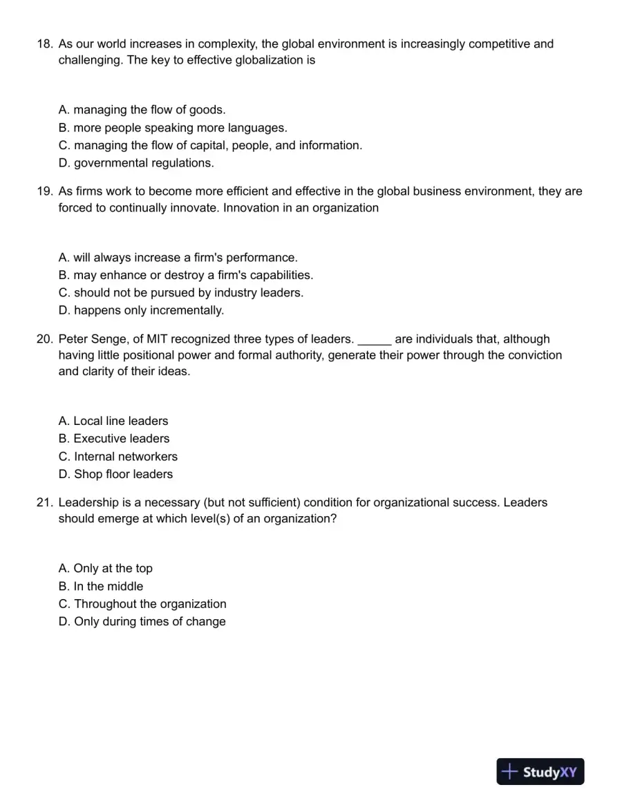 Strategic Management : Creating Competitive Advantages 4th Canadian Edition Test Bank, page 6