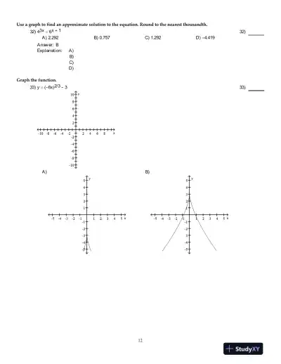 Thomas' Calculus: Early Transcendentals, Single Variable , 12th Edition Test Bank - Page 13 preview image