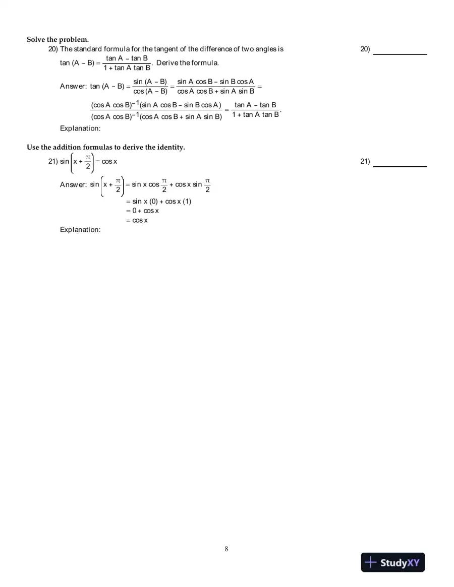 Thomas' Calculus: Early Transcendentals, Single Variable , 12th Edition Test Bank, page 9