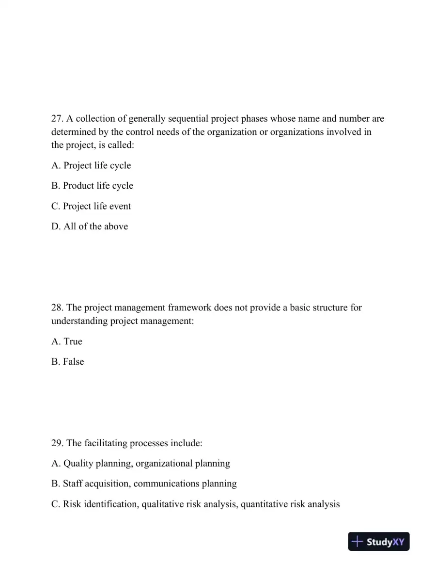 Project Management Fundamentals: Key Concepts and Terminology, page 11
