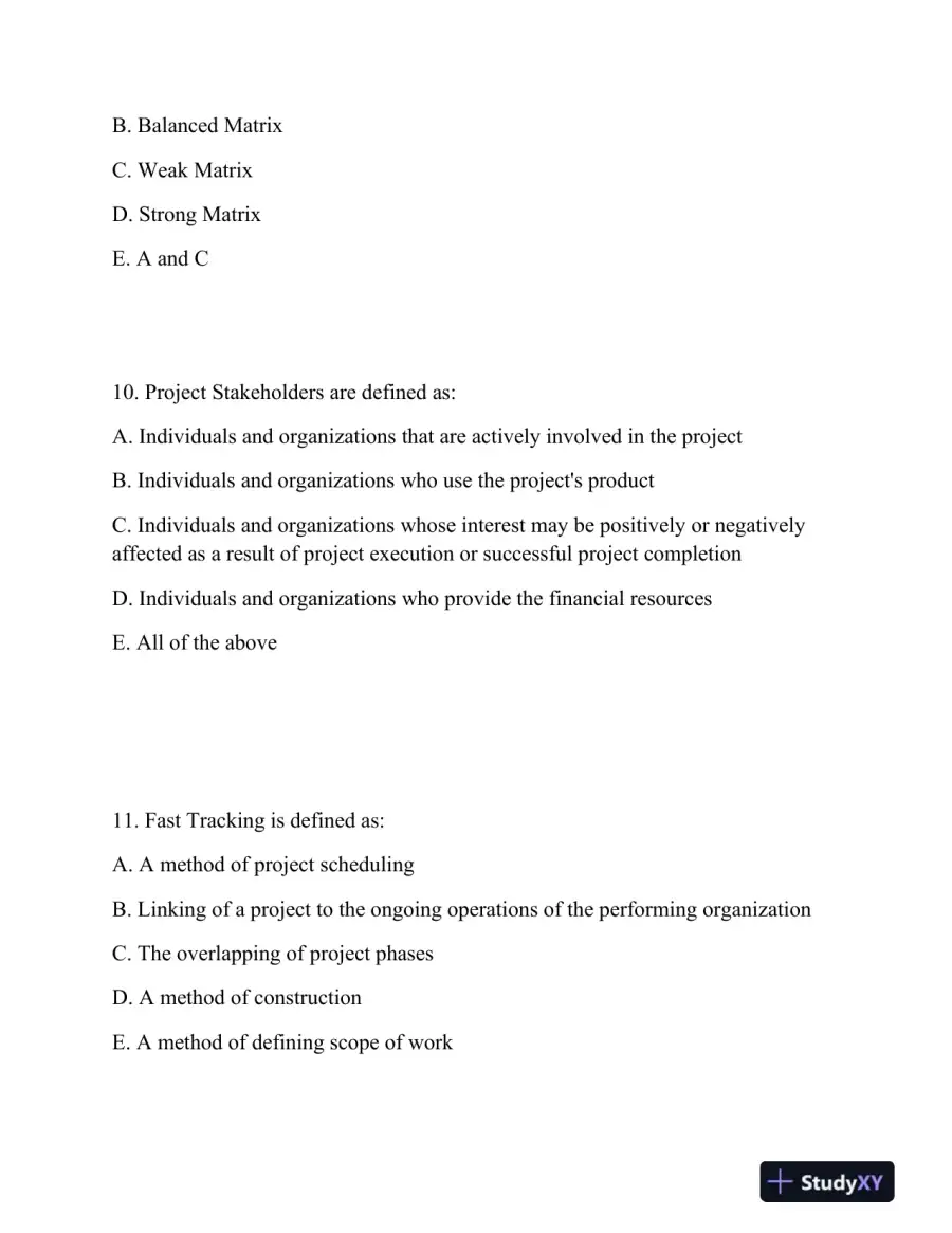 Project Management Fundamentals: Key Concepts and Terminology, page 5