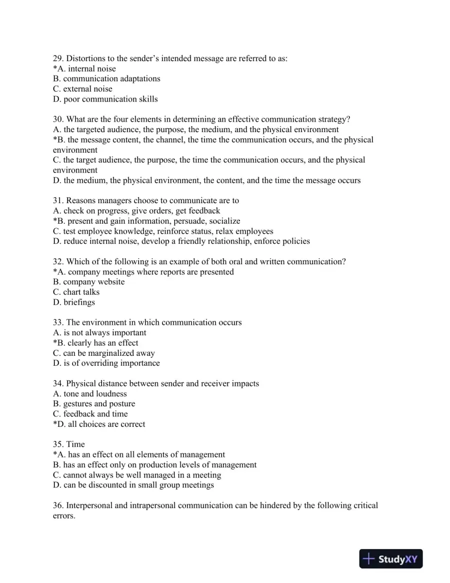 Managerial Communication: Strategies and Applications Sixth Edition Test Bank, page 12