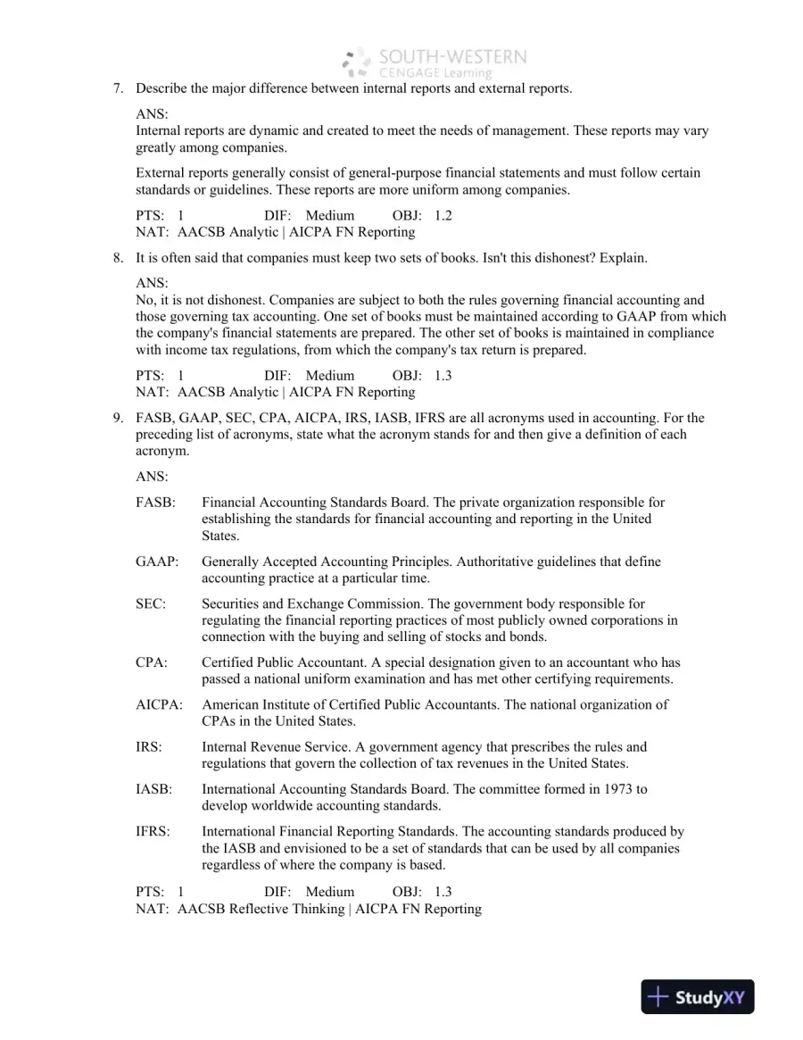 Accounting: Concepts and Applications, 11th Edition Test Bank, page 11