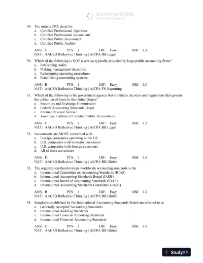 Accounting: Concepts and Applications, 11th Edition Test Bank - Page 7 preview image