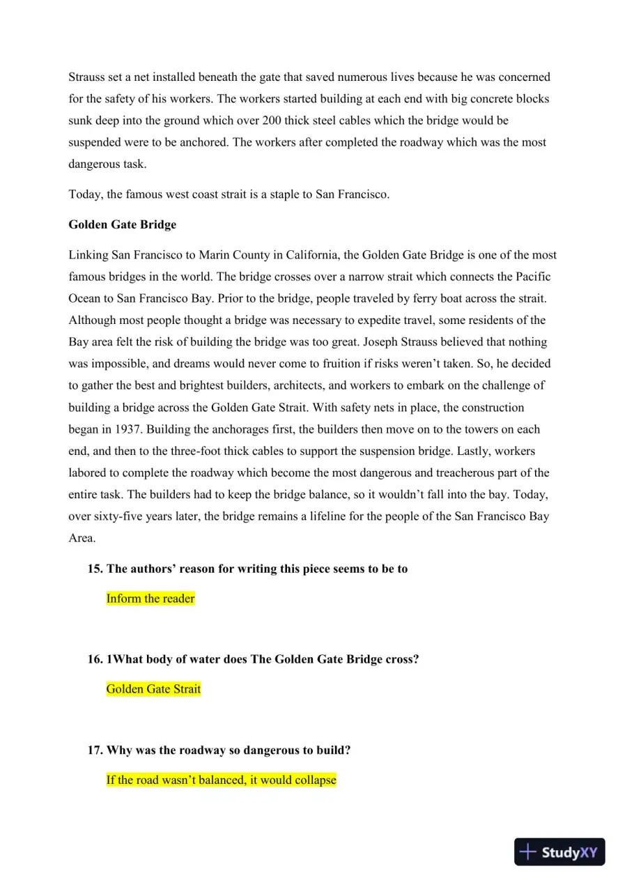 HESI Comprehensive Entrance Exam With Answers (292 Solved Questions), page 8