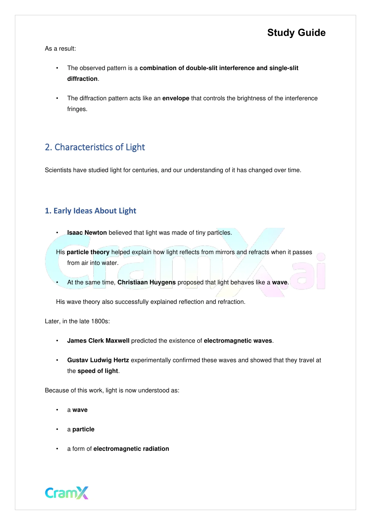 Physics – Light - Page 5 preview image