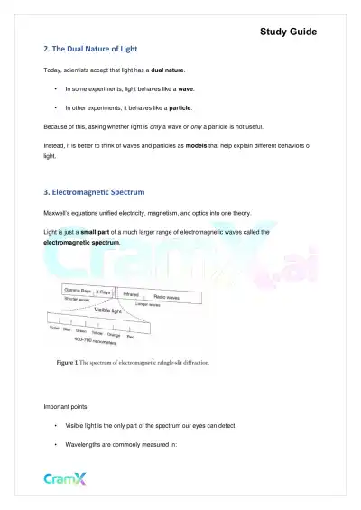 Physics – Light - Page 6 preview image