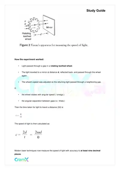 Physics – Light - Page 8 preview image