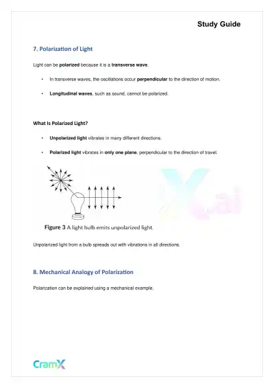 Physics – Light - Page 9 preview image