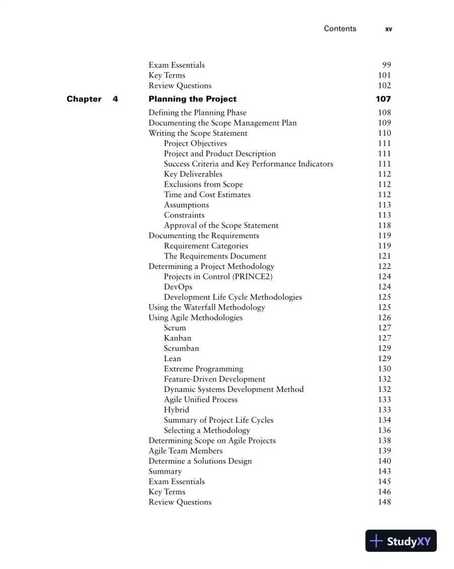CompTIA Project+ Study Guide: Exam PK0-005 (2022), page 18