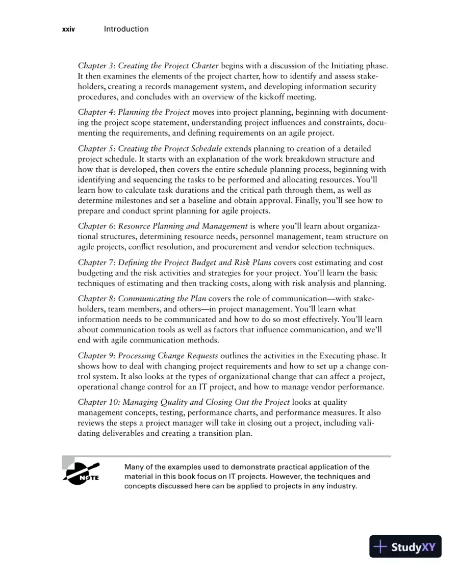 CompTIA Project+ Study Guide: Exam PK0-005 (2022), page 27