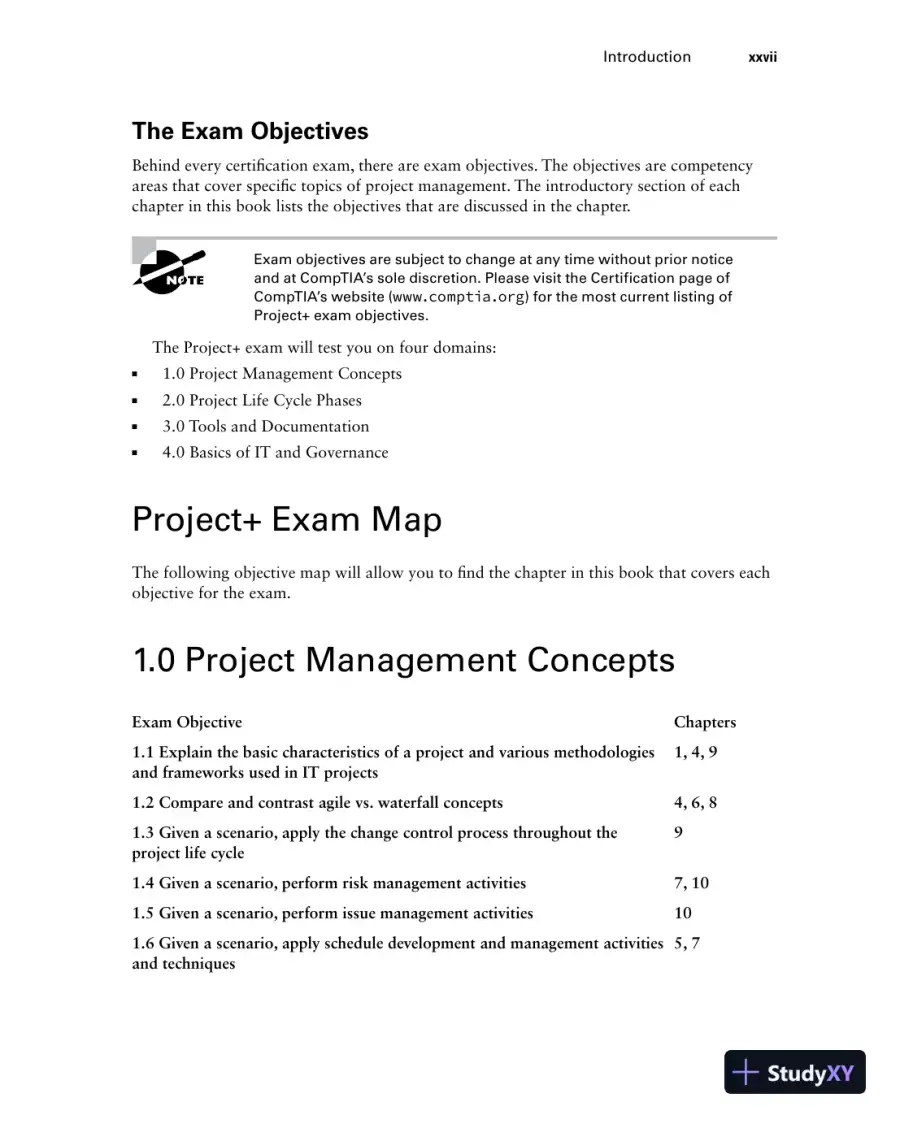 CompTIA Project+ Study Guide: Exam PK0-005 (2022), page 30