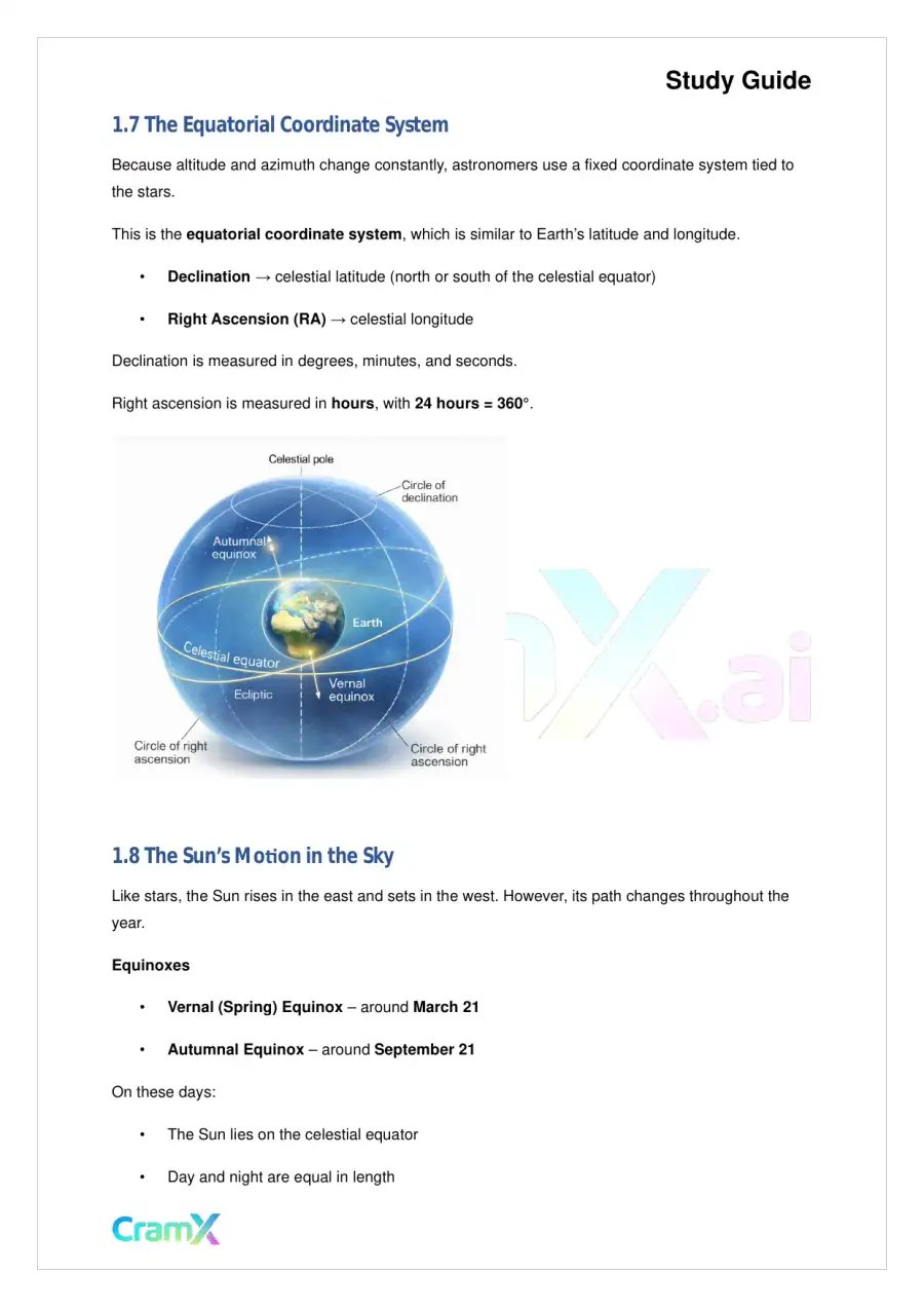 Astronomy - Observing the Sky, page 4