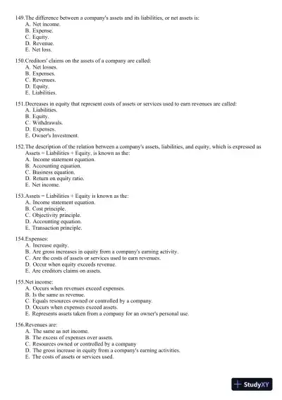 Fundamental Accounting Principles 19th Edition Test Bank - Page 15 preview image