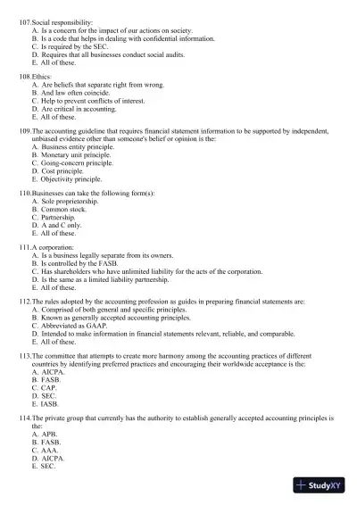 Fundamental Accounting Principles 19th Edition Test Bank - Page 9 preview image